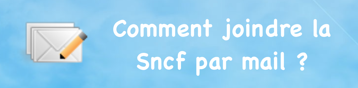mail sncf