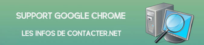 Contacter Google Chrome