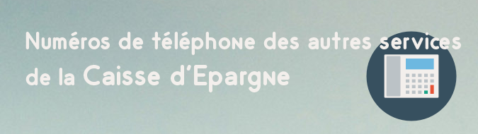 Telephone Caisse d'Epargne